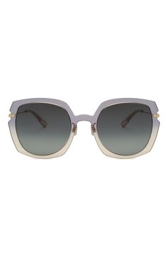 Женские солнцезащитные очки DIOR EYEWEAR серого цвета, арт. DI0RATTITUDE1 YQL | Фото 3 (Тип очков: С/з; Региональные ограничения белый список (Axapta Mercury): RU, Не проставлено; Нос: Не проставлено; Очки форма: Квадратные; Оптика Гендер: оптика-женское)