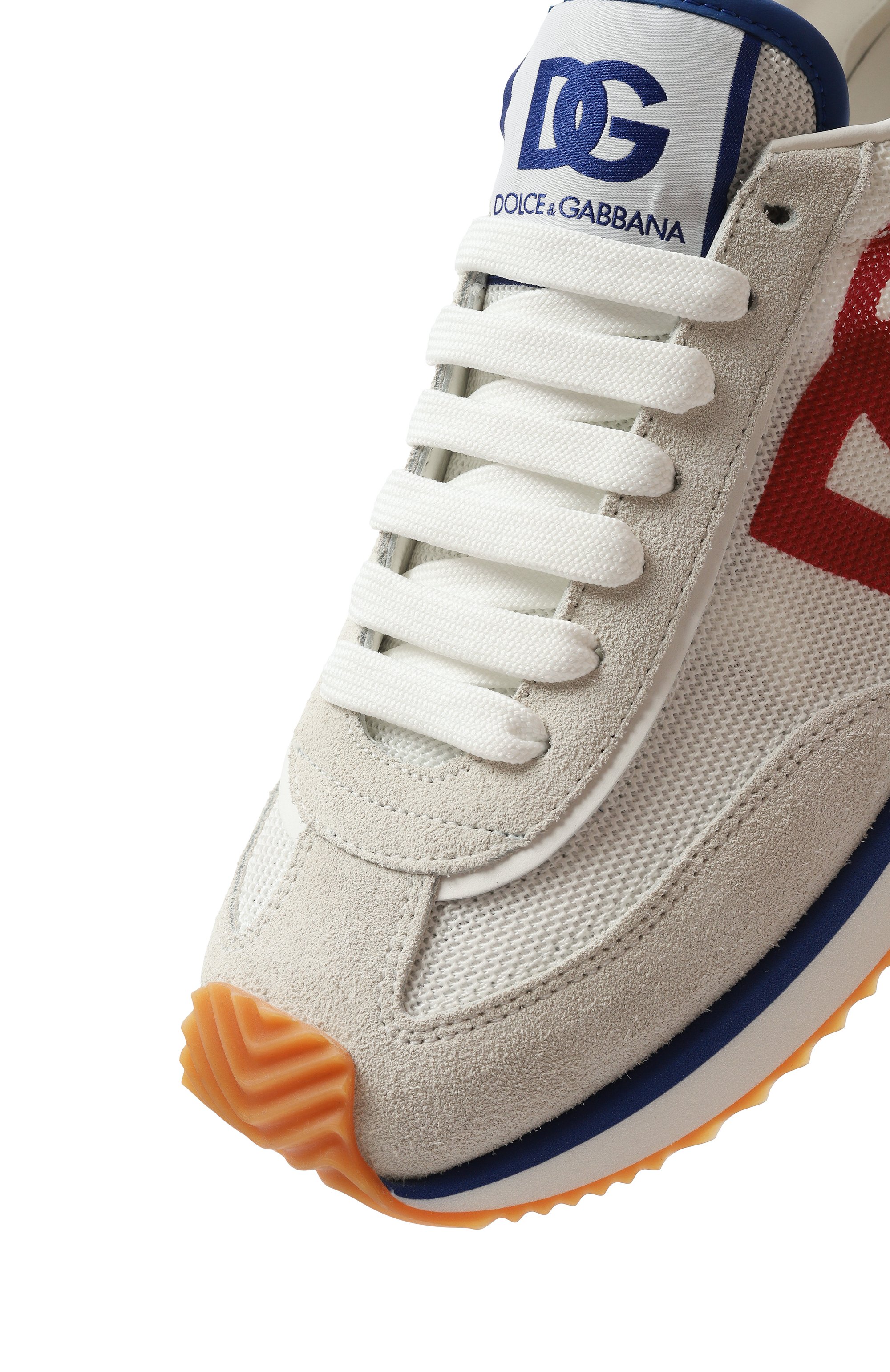 Комбинированные кроссовки dg cushion DOLCE & GABBANA, арт. CK2288/A5355, фото 7