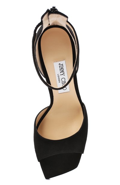 Замшевые босоножки reon 101 JIMMY CHOO, арт. RE0N 100/SUE, фото 5
