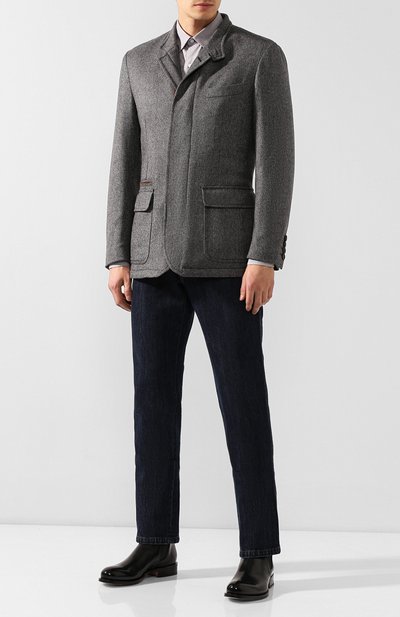 Хлопковая рубашка LORO PIANA, арт. FAI7808, фото 2