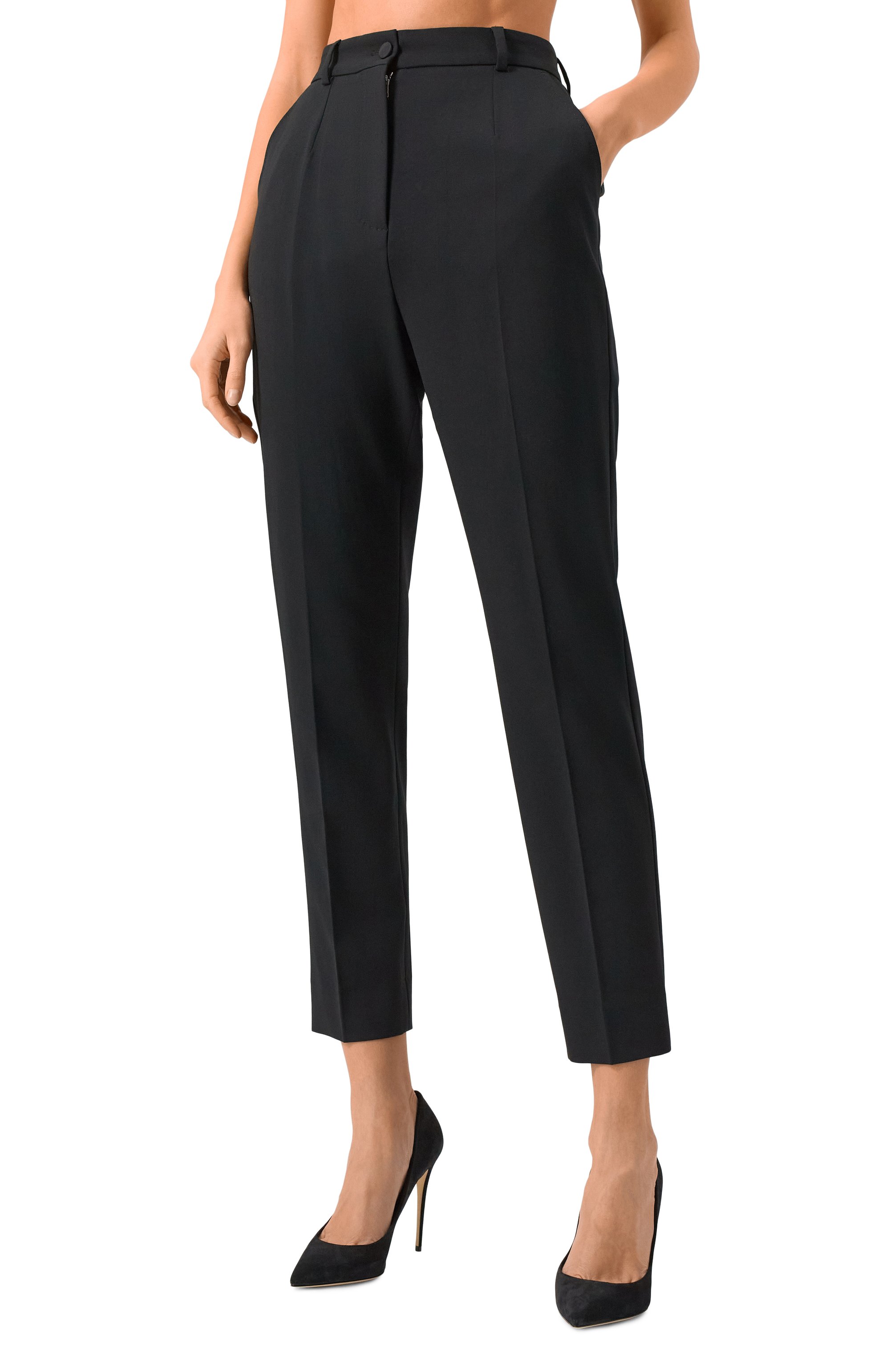 Шерстяные брюки DOLCE & GABBANA, арт. FTAM2T/FUBGC, фото 3