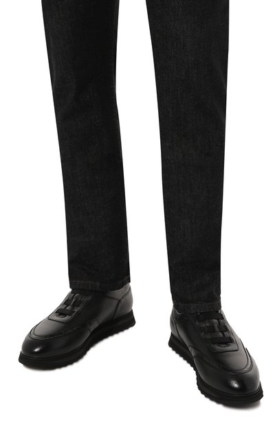 Кожаные кроссовки DOUCAL'S, арт. DU3316WINNPN7122, фото 3