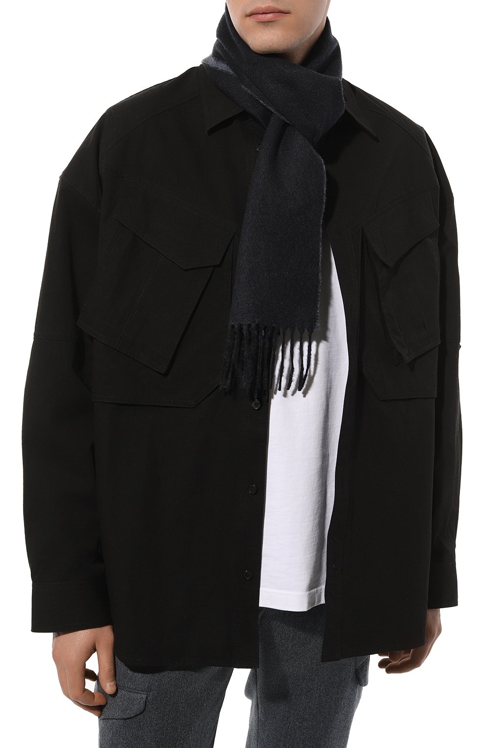 Шарф из кашемира и шелка CANALI, арт. 06/TF00261, фото 3