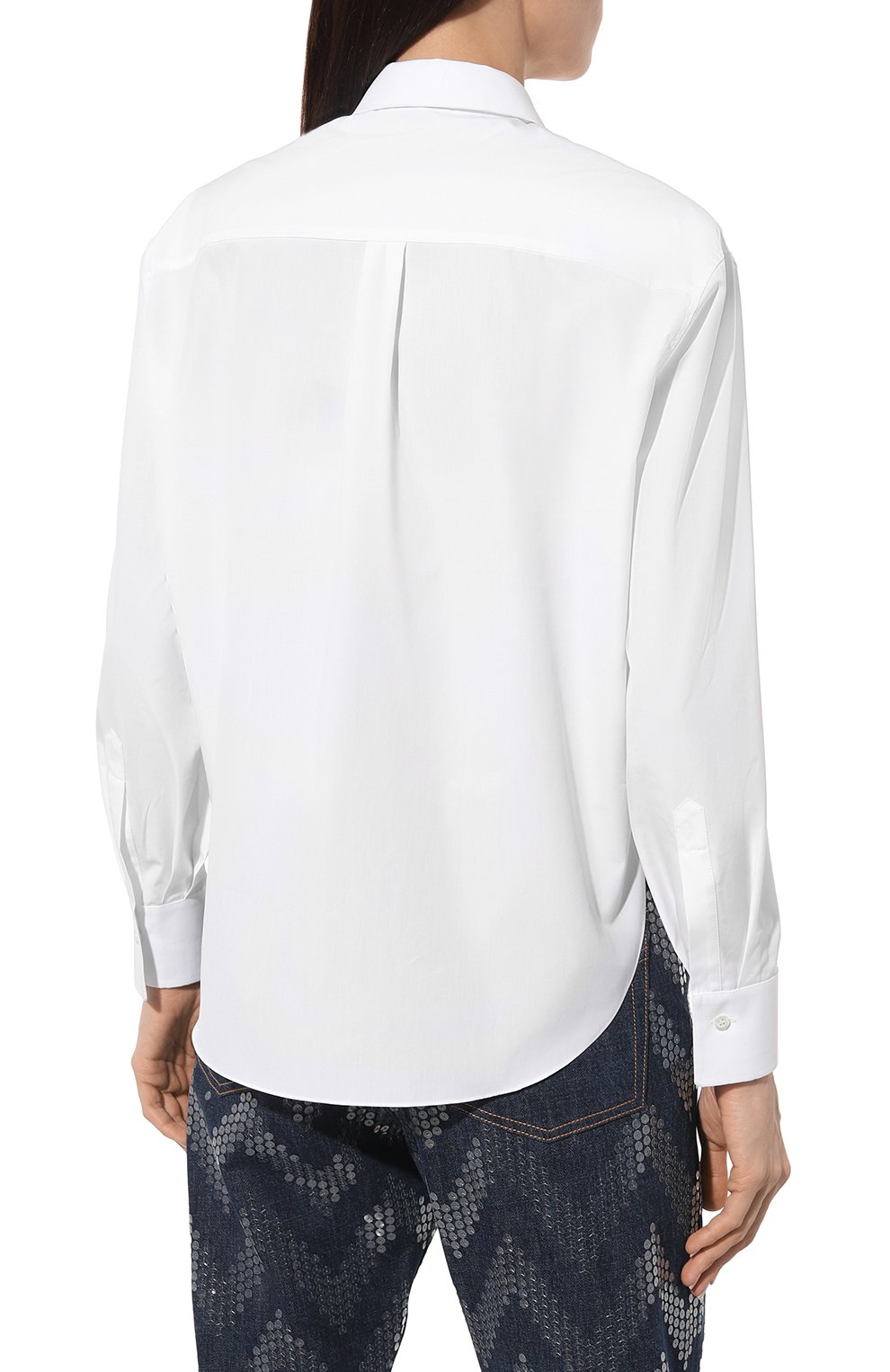 Хлопковая рубашка ALEXANDER MCQUEEN, арт. 767940/QAAAD, фото 4