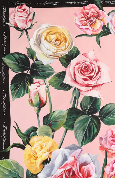 Шелковый платок DOLCE & GABBANA, арт. FN090R/GDCUI, фото 4