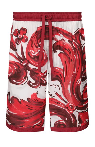 Мужские шелковые шорты DOLCE & GABBANA, арт. GV37AT/HI133