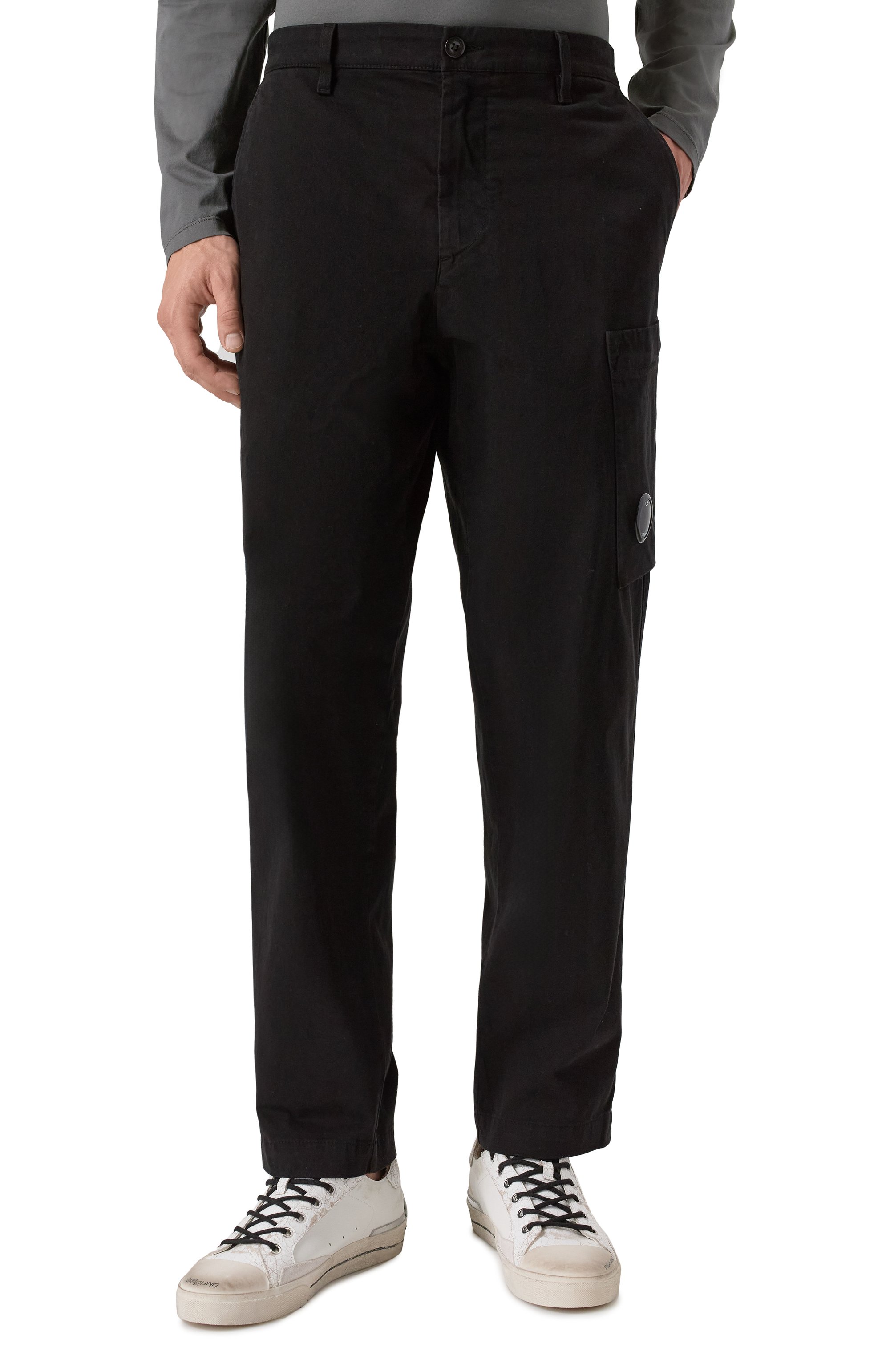 Хлопковые брюки C.P. COMPANY, арт. 19CMPA151A005529G, фото 3