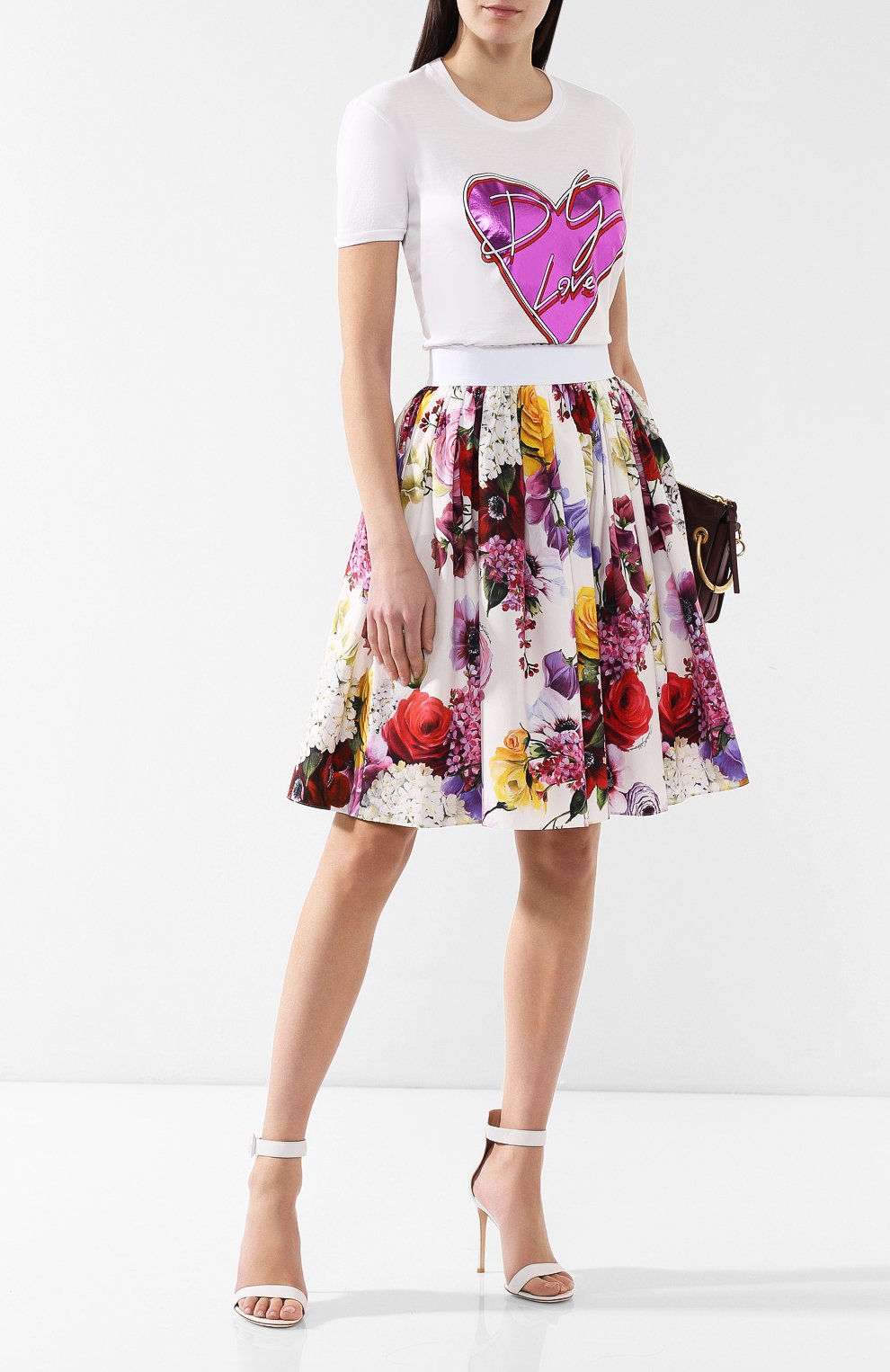 Хлопковая юбка DOLCE & GABBANA, арт. F4BC7T/GDL71, фото 2