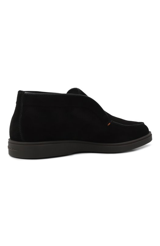 Замшевые ботинки Detroit Santoni MGDG17823SM0AGEXG76 Чёрный  MGDG17823SM0AGEXG76 Фото 5