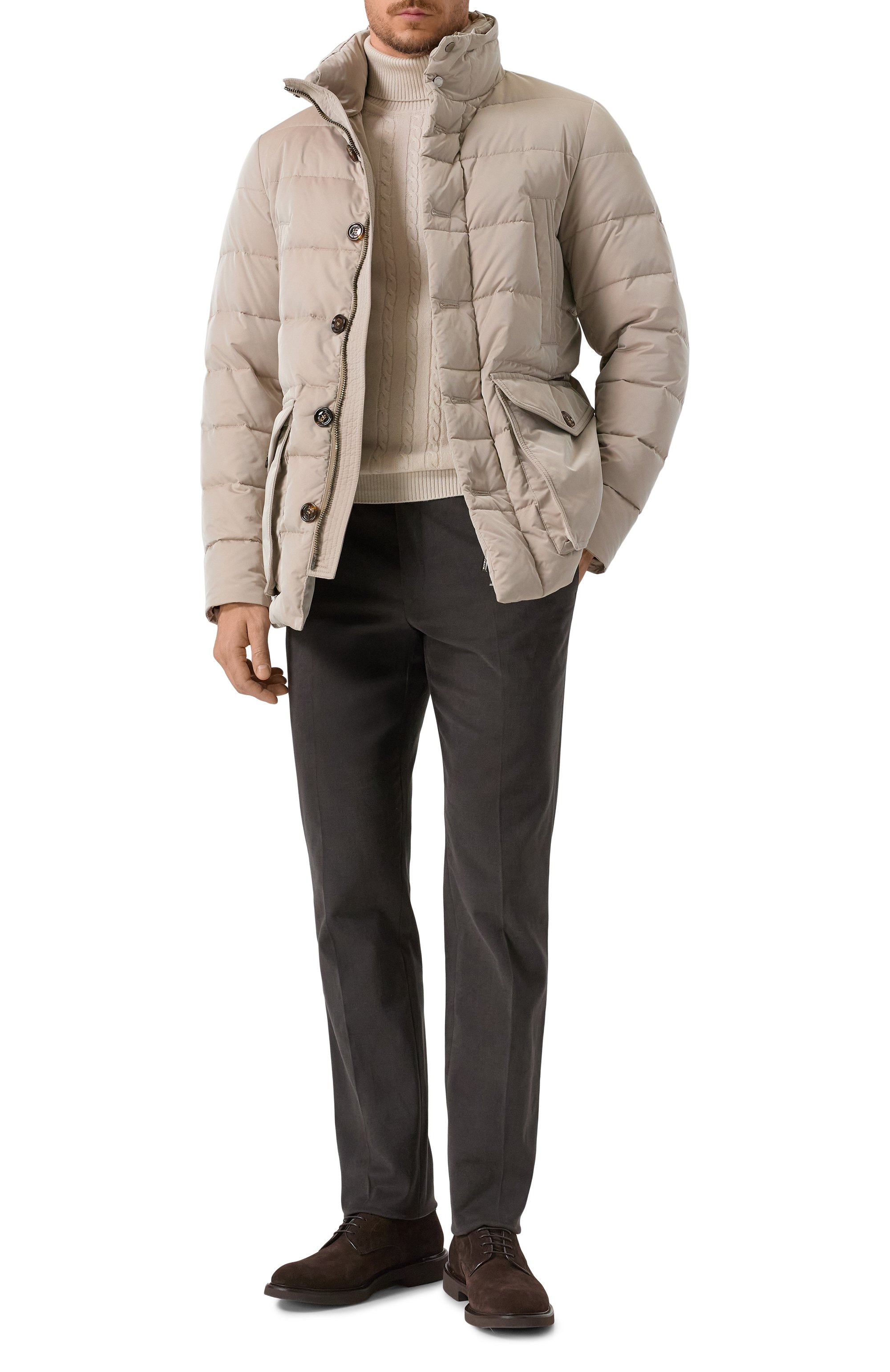 Замшевые дерби DOUCAL'S, арт. DU1003VER0UF009T, фото 2