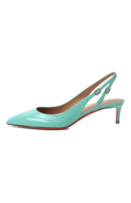 Лакированные туфли Santoni WDLG71407HA2NVHD Зелёный  WDLG71407HA2NVHD Фото 4