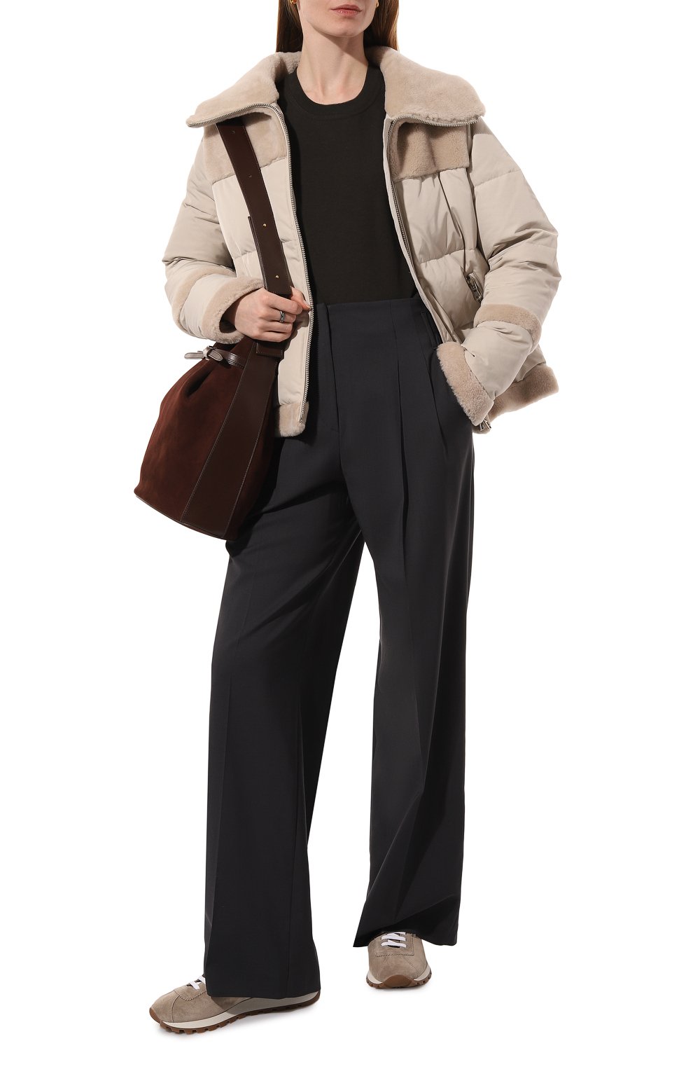 Утепленная куртка YVES SALOMON, арт. 23WMV00460NYWO, фото 2