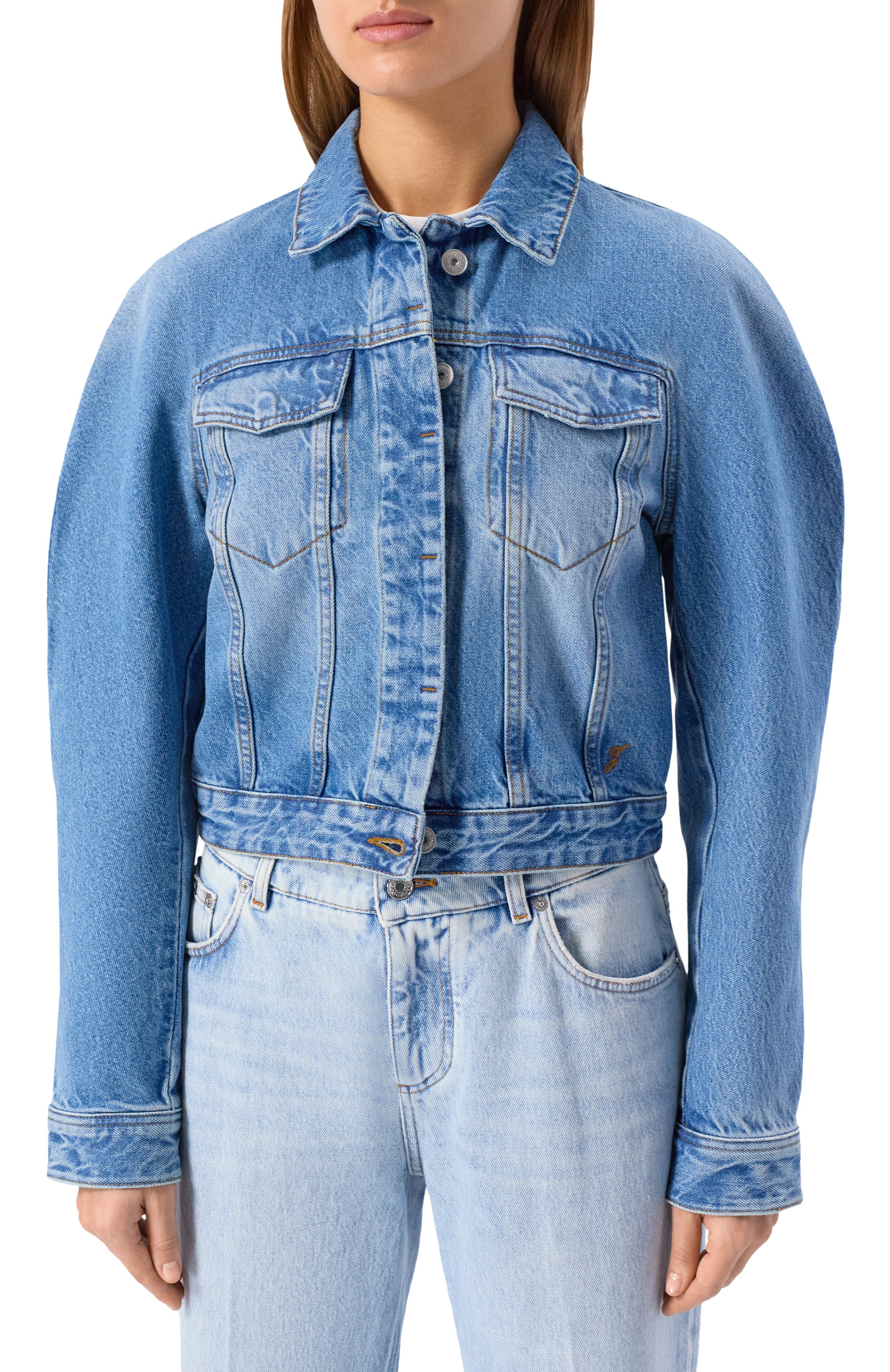 Джинсовая куртка JACQUEMUS, арт. 25HJAW00112/AD00038, фото 3