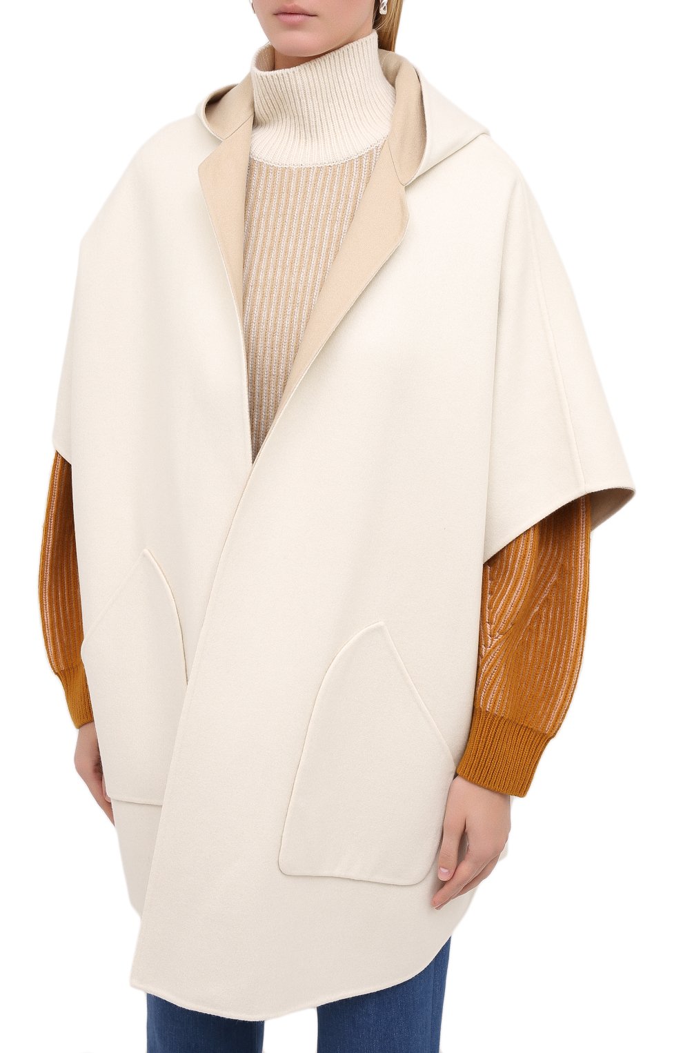 Кашемировая накидка LORO PIANA, арт. FAL2207, фото 7