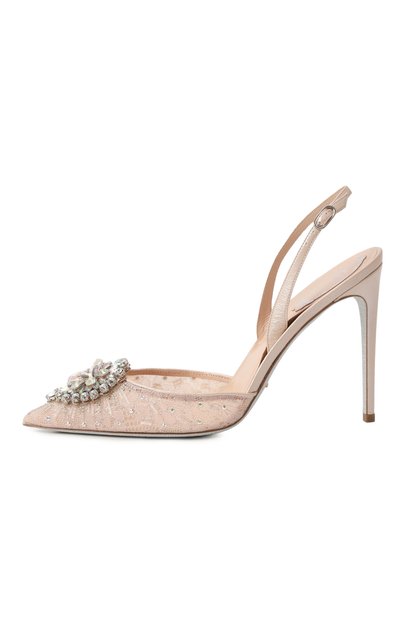 Текстильные туфли barbara 105 RENE CAOVILLA, арт. C11829-105/CRIN, фото 4