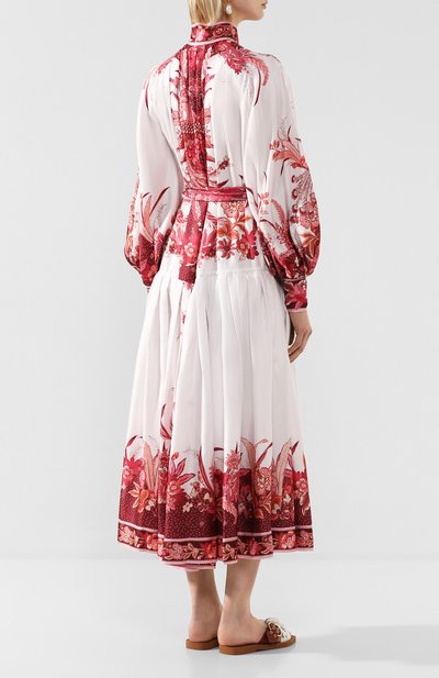 Шелковое платье ZIMMERMANN, арт. 8412DWAV, фото 4