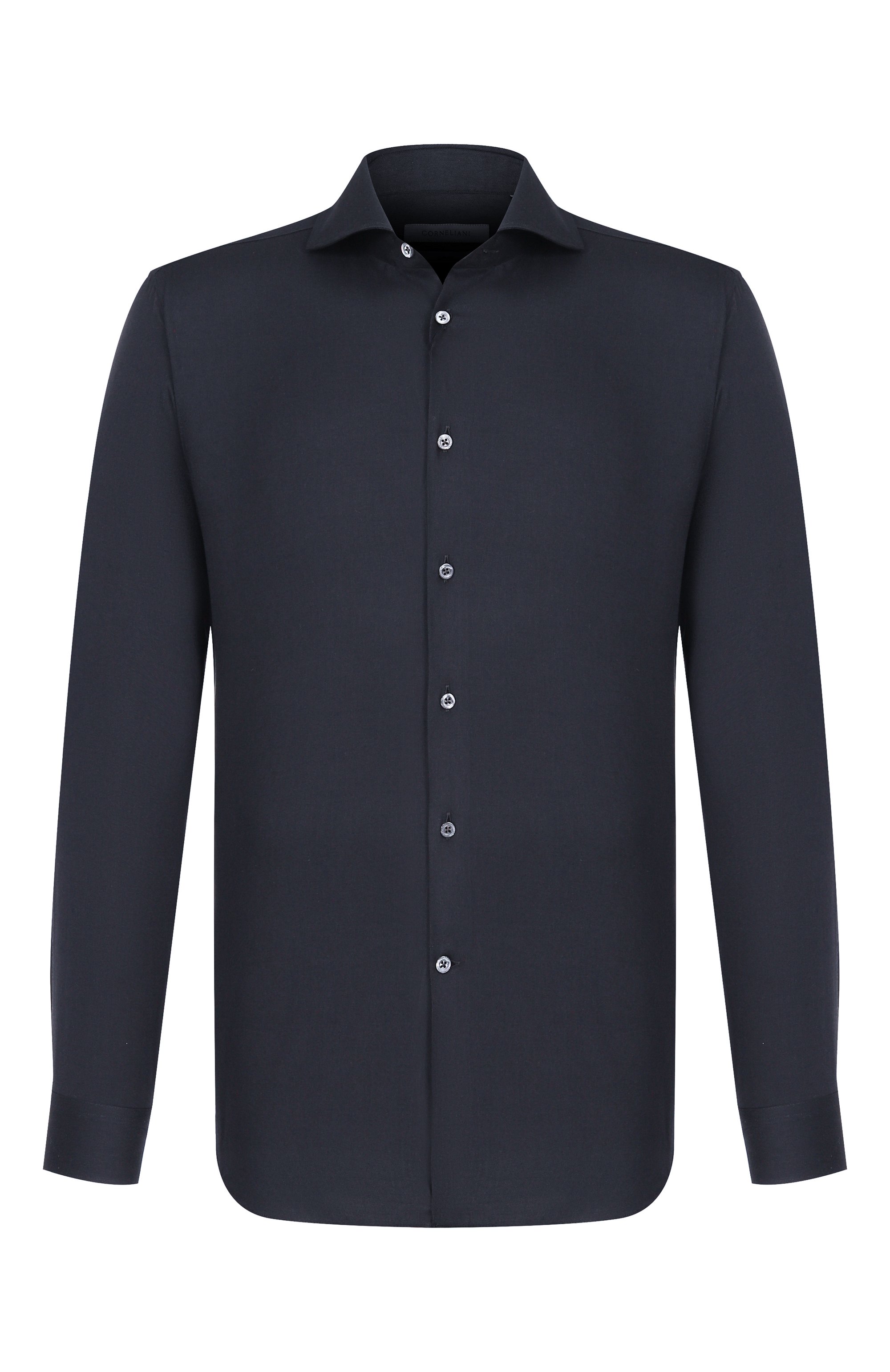 Сорочка из хлопка и вискозы CORNELIANI, арт. 26P002-2611300, фото 1