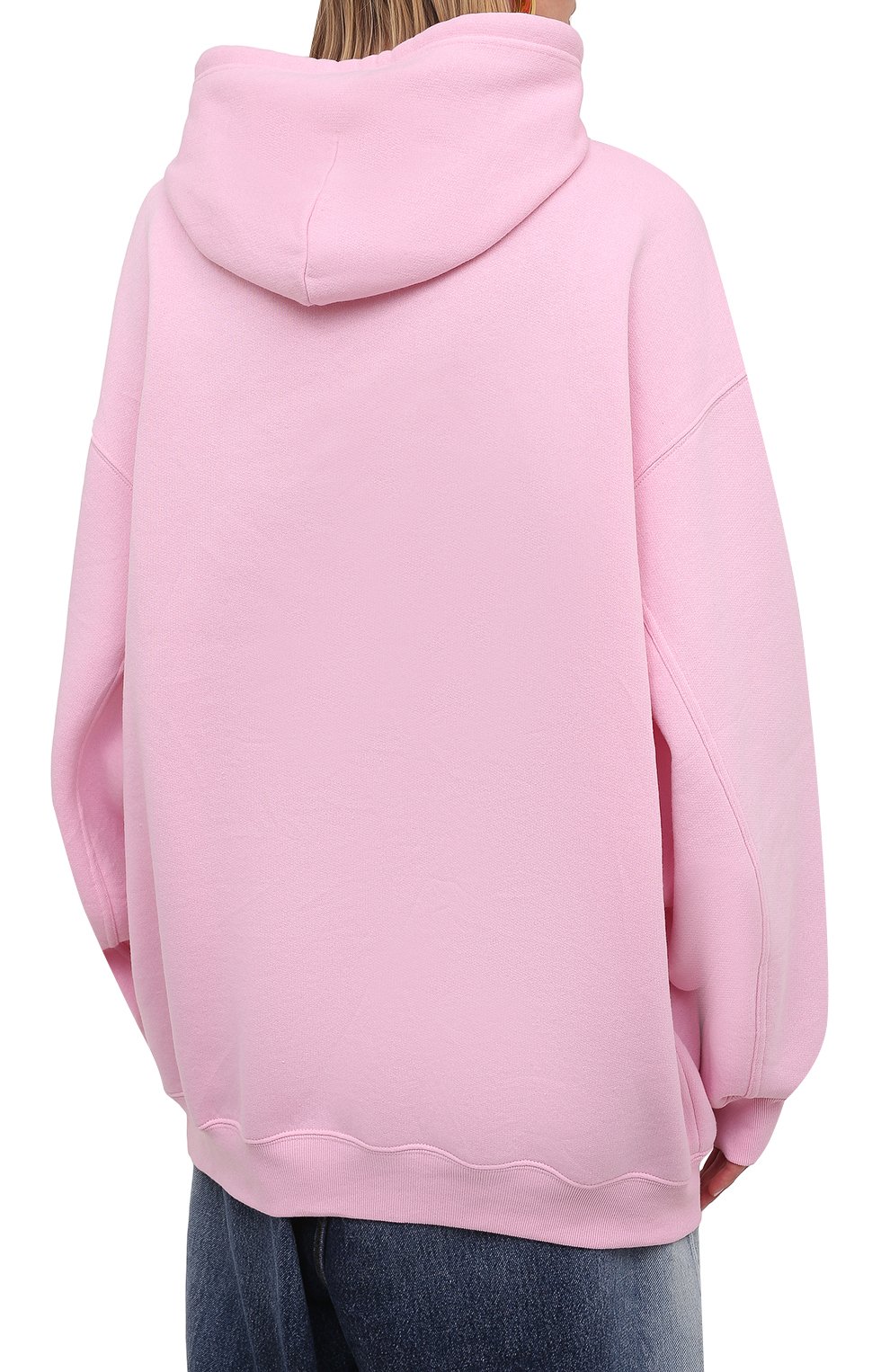 Худи BALENCIAGA розового цвета по цене 123000 руб., арт. 641529/TJVI6, фото 4 Худи BALENCIAGA, арт. 641529/TJVI6, фото 4
