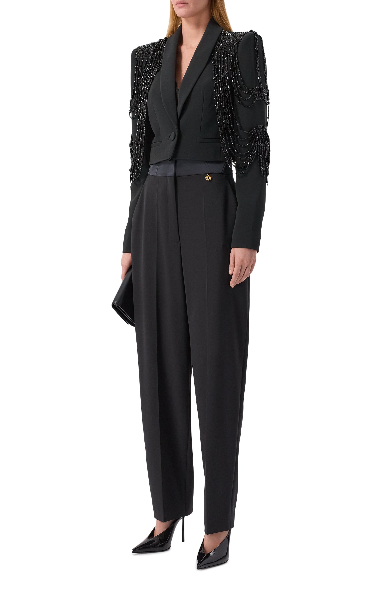 Шерстяные брюки ZUHAIR MURAD, арт. PTR26310/W0W0005, фото 2