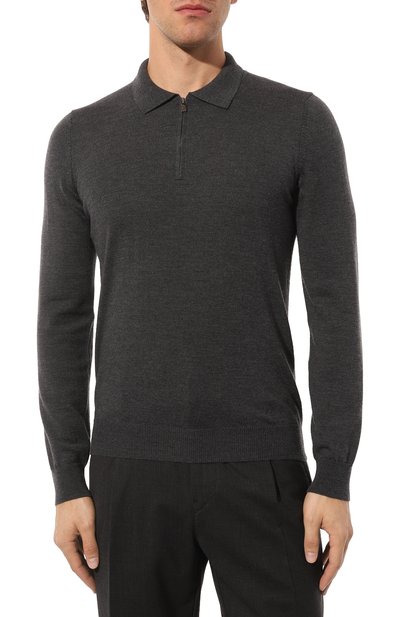 Шерстяное поло CORNELIANI, арт. 92M50F-3825100, фото 3
