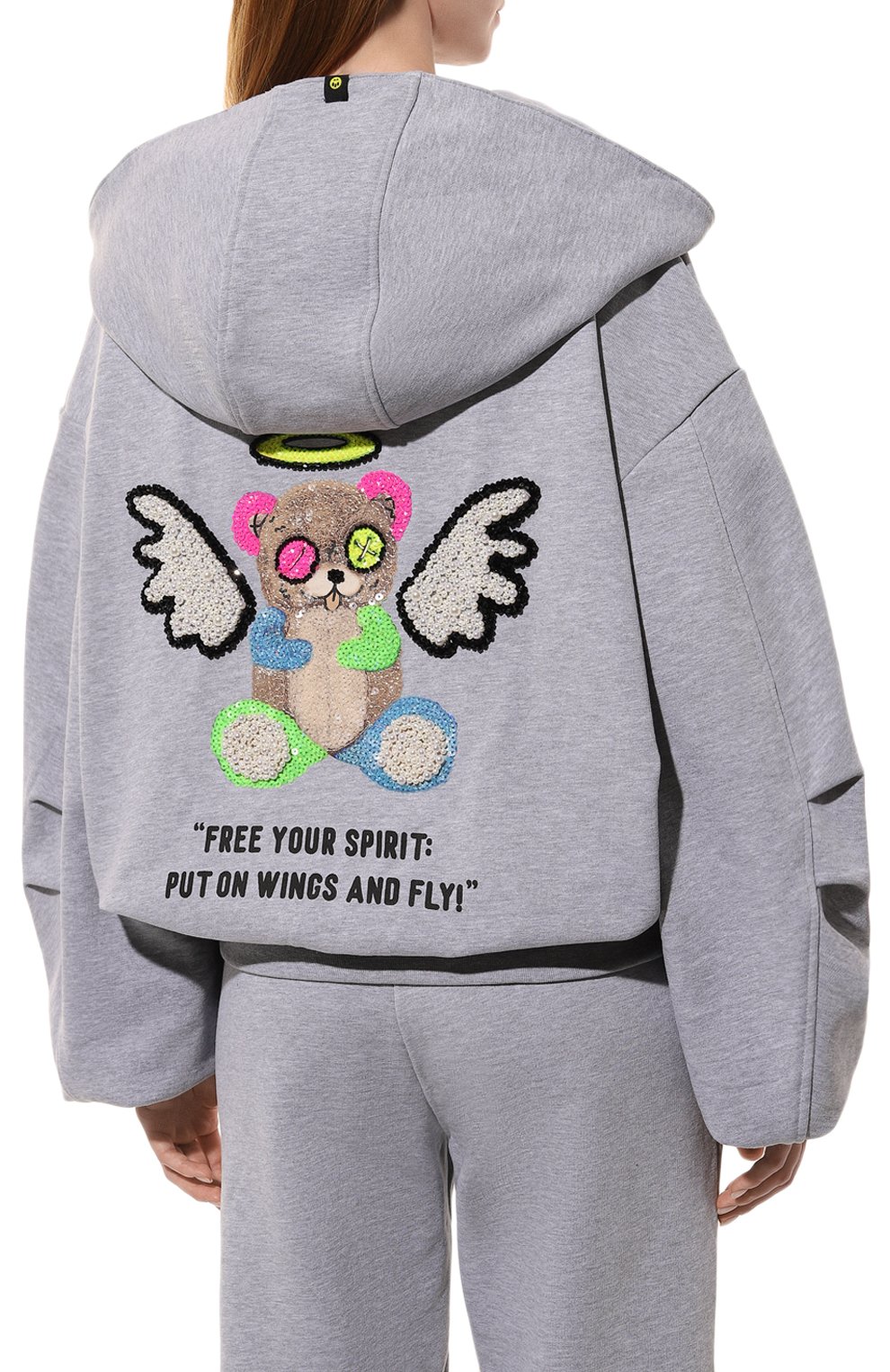 Хлопковая толстовка BARROW, арт. F4BWW0ZH108, фото 4