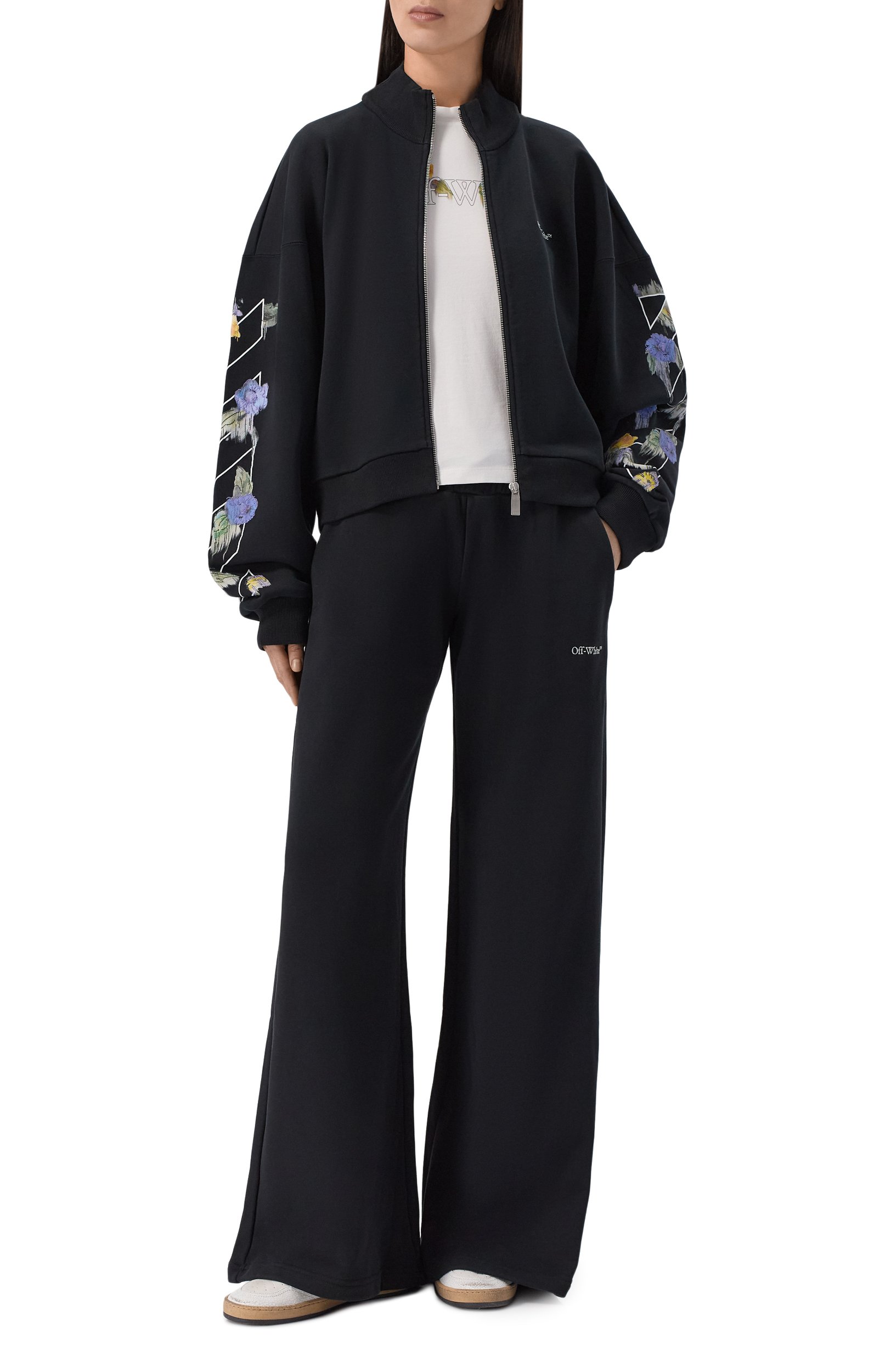 Хлопковая толстовка OFF-WHITE, арт. 2FE00507T, фото 2