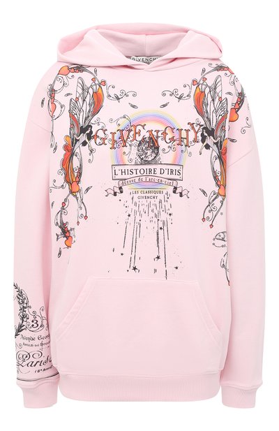 Женский хлопковое худи GIVENCHY, арт. BWJ01C3Z3V