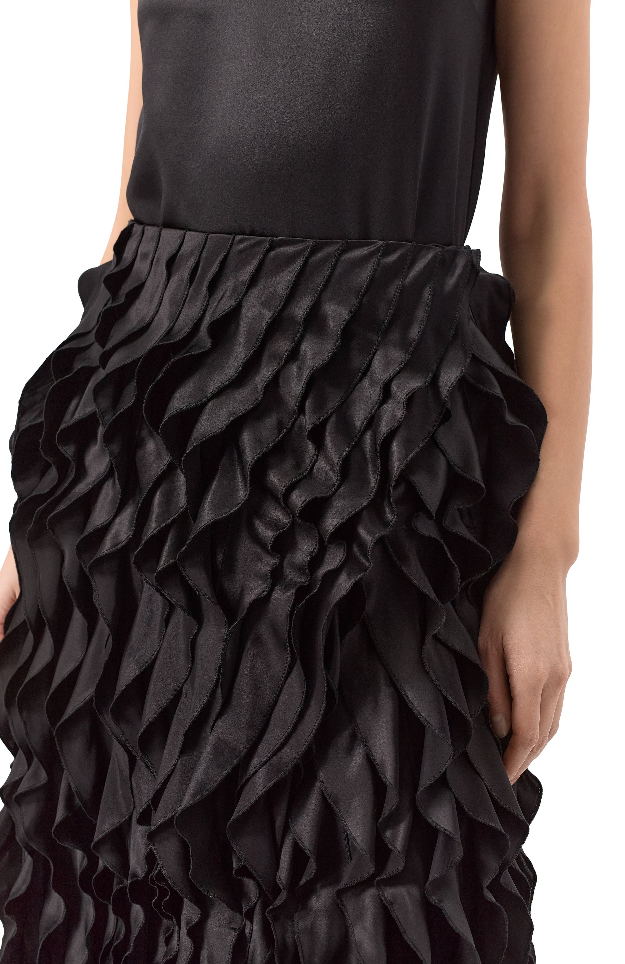 Атласная юбка MVST, арт. TXBET-Y436, фото 5