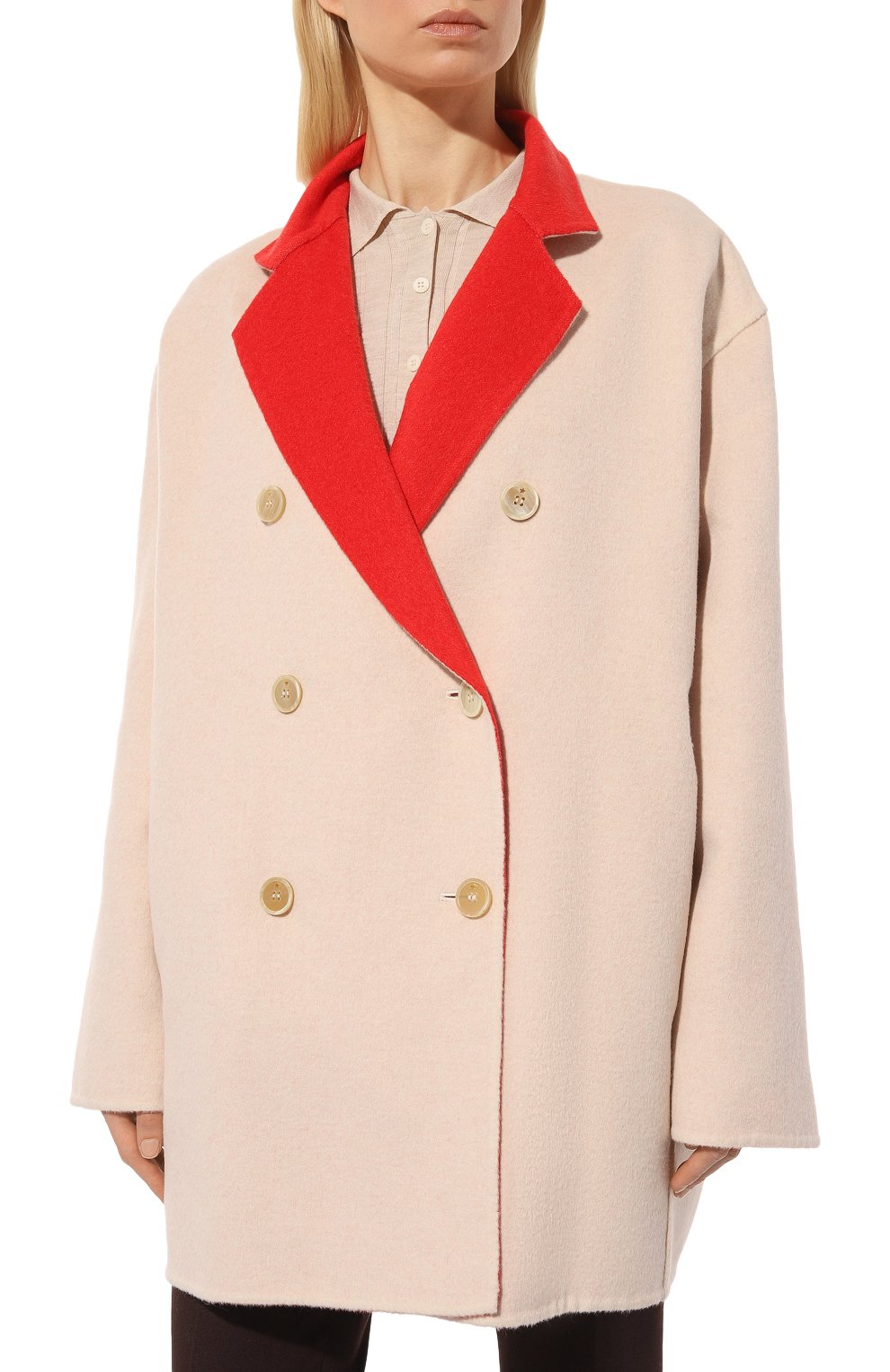 Шерстяное полупальто LORENA ANTONIAZZI, арт. A2221CP45A/3517, фото 6