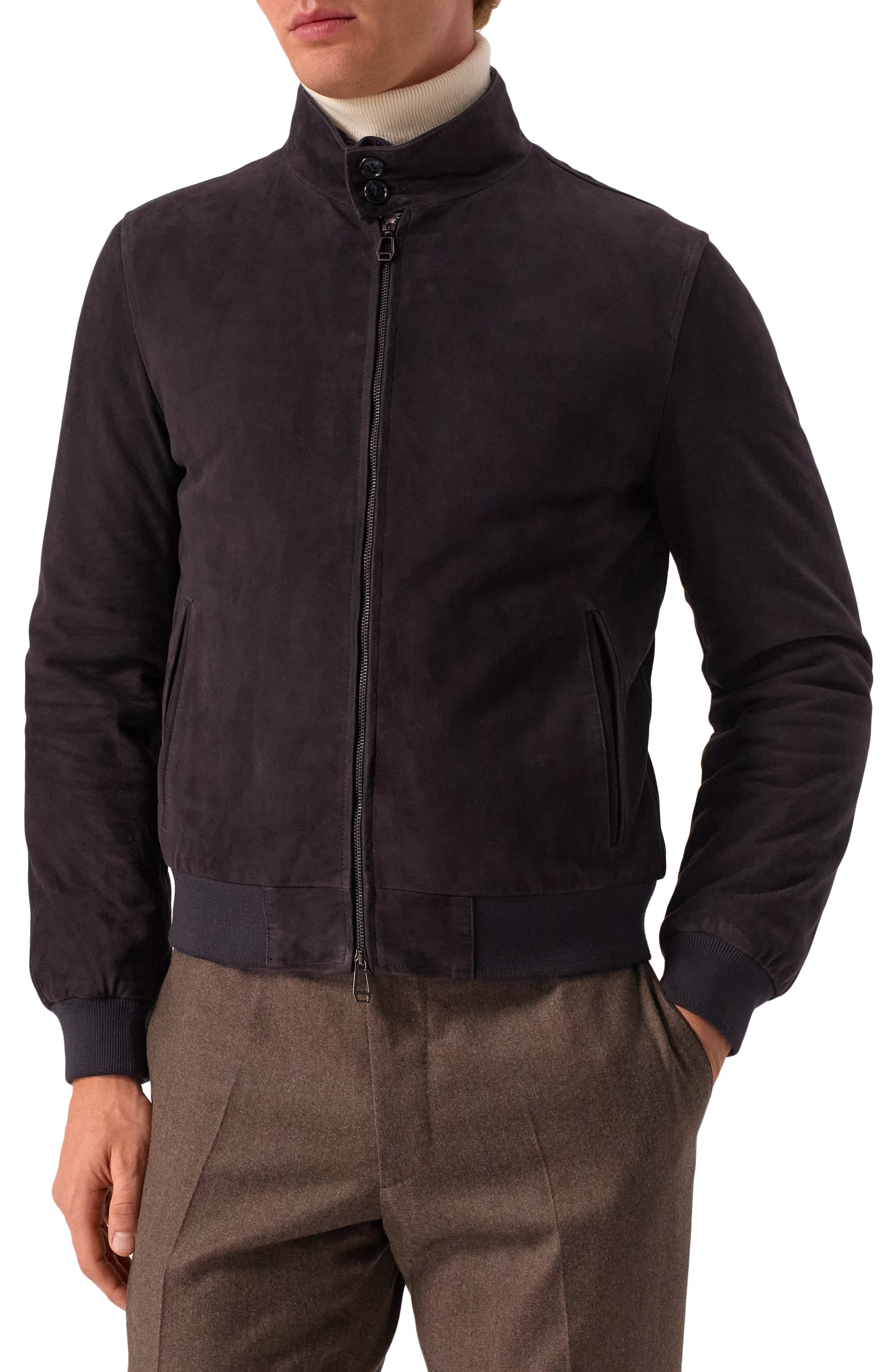 Замшевый бомбер MVST, арт. CLAUDE/MC/00457WR, фото 3