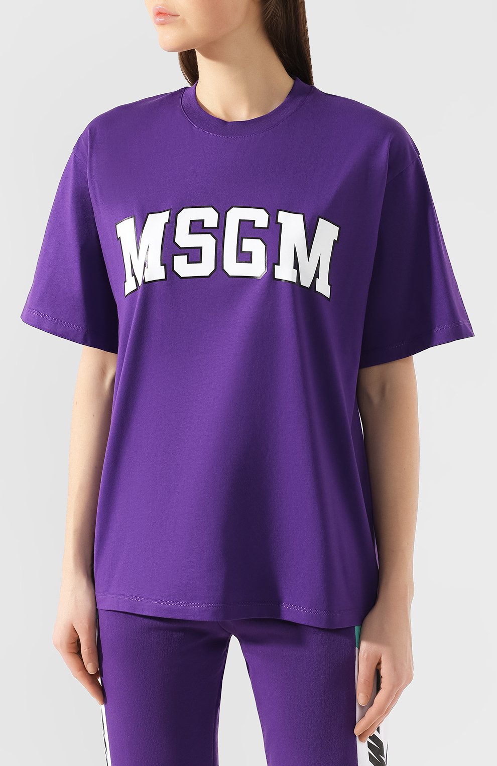 Хлопковая футболка MSGM, арт. 2841MDM162 207298, фото 3