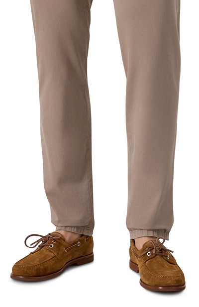 Замшевые топсайдеры vandé GIANVITO ROSSI, арт. U25391.51G0M.S6CTECU, фото 3