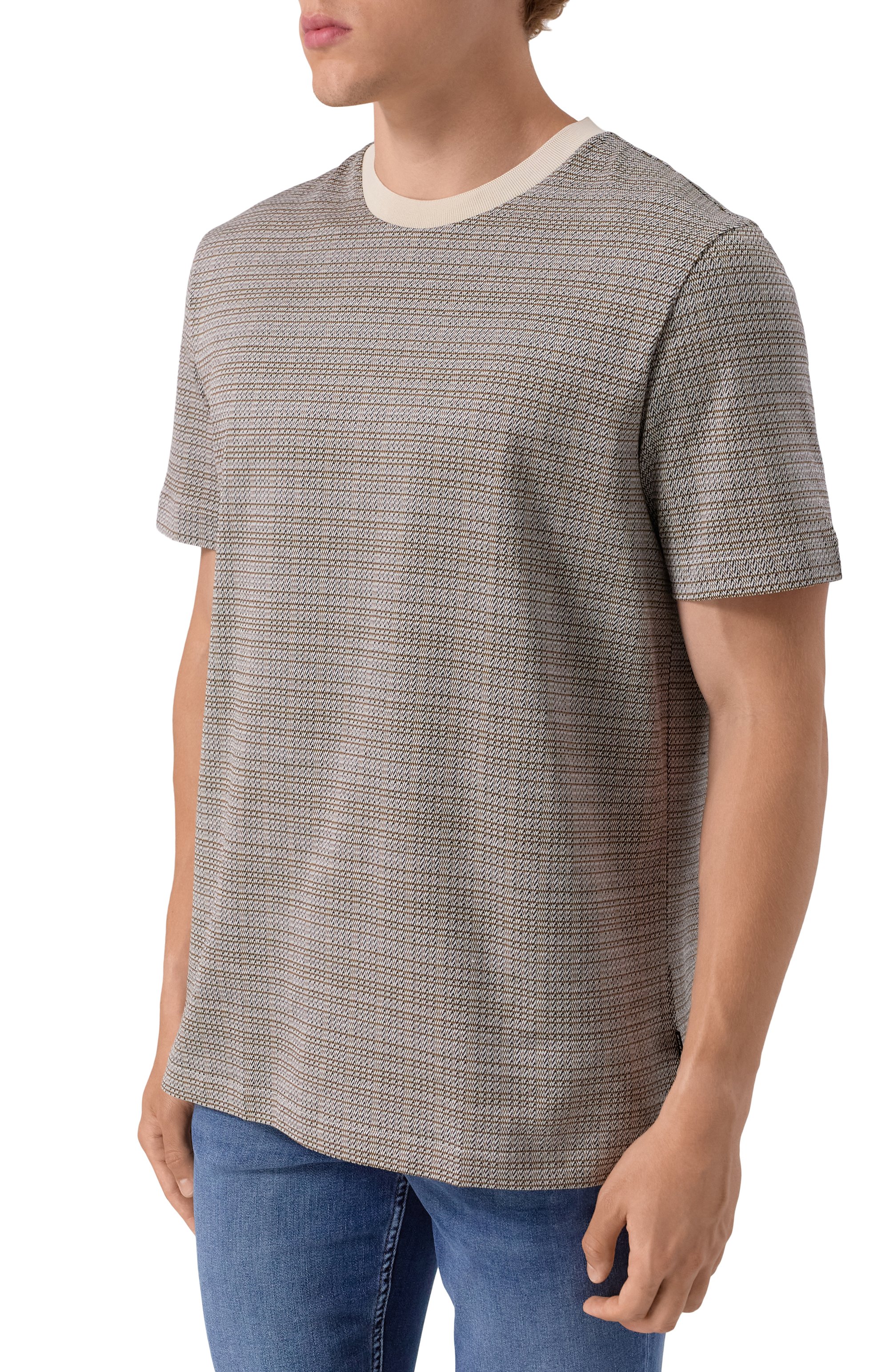 Хлопковая футболка BOSS, арт. 50543401, фото 3