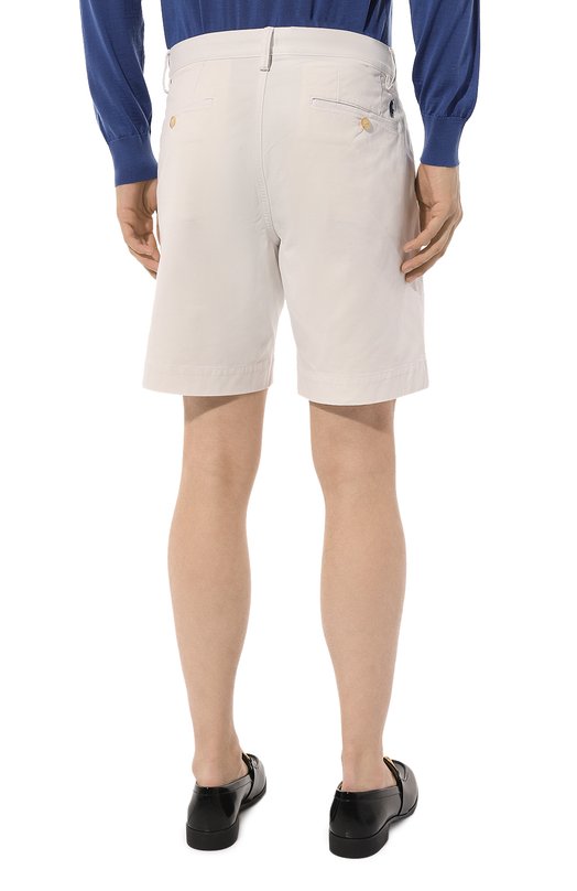 Хлопковые шорты Polo Ralph Lauren 710799213 Белый  710799213 Фото 4