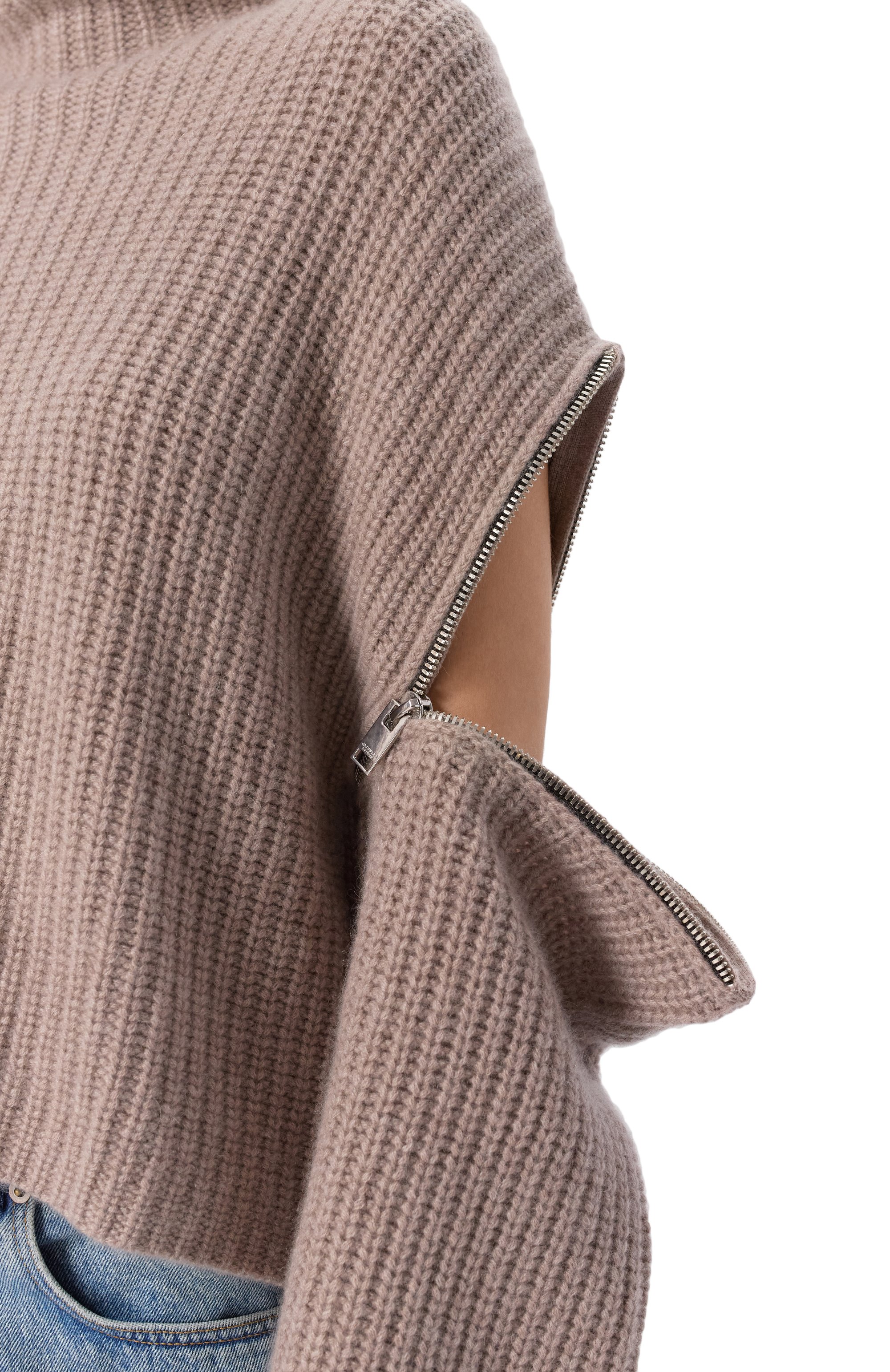 Кашемировый свитер JACOB LEE темно-бежевого цвета по цене 199500 руб., арт. WCS2037AW25MC, фото 5 Кашемировый свитер JACOB LEE, арт. WCS2037AW25MC, фото 5