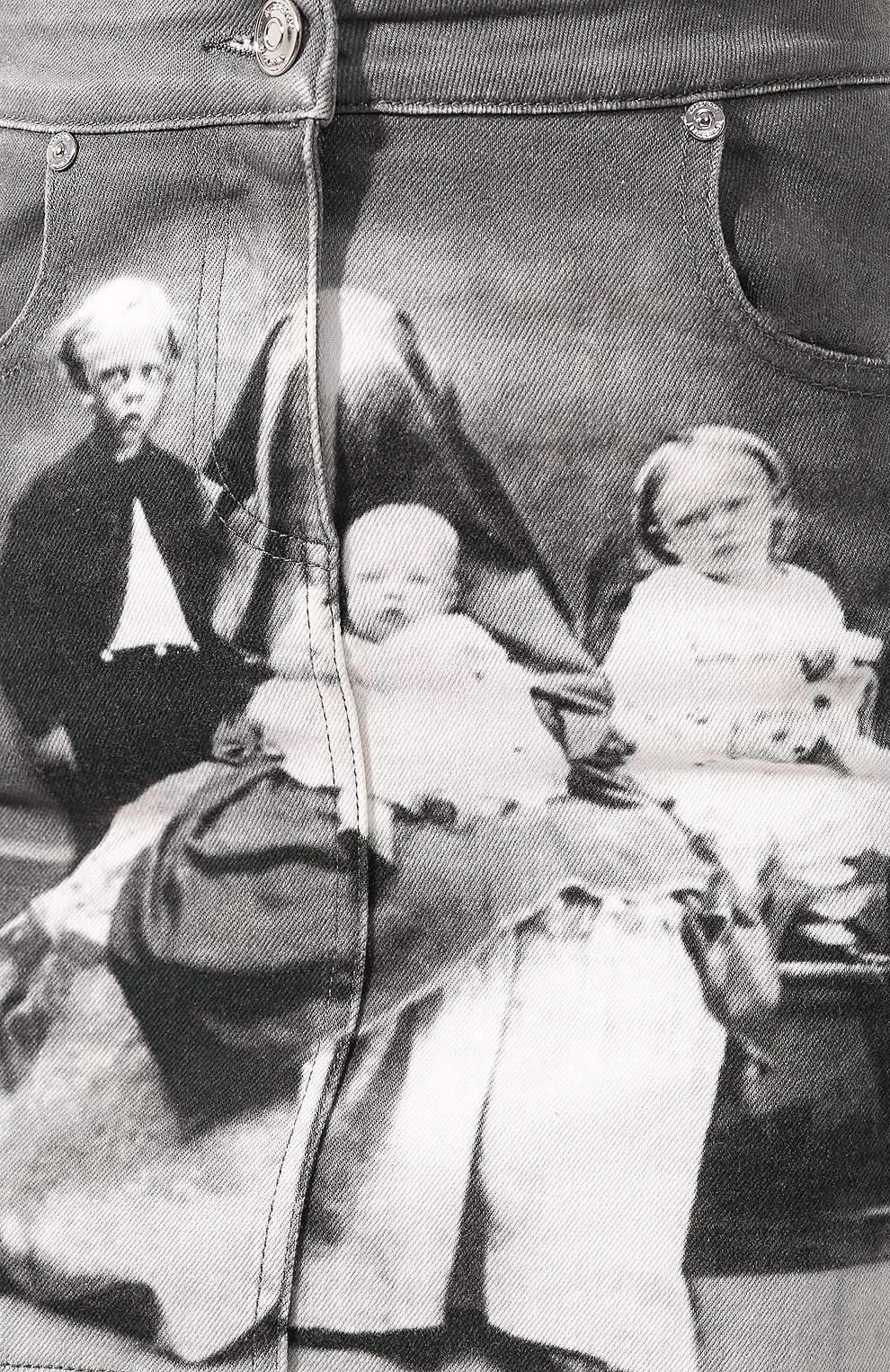 Джинсовая юбка BURBERRY, арт. 8016963, фото 5