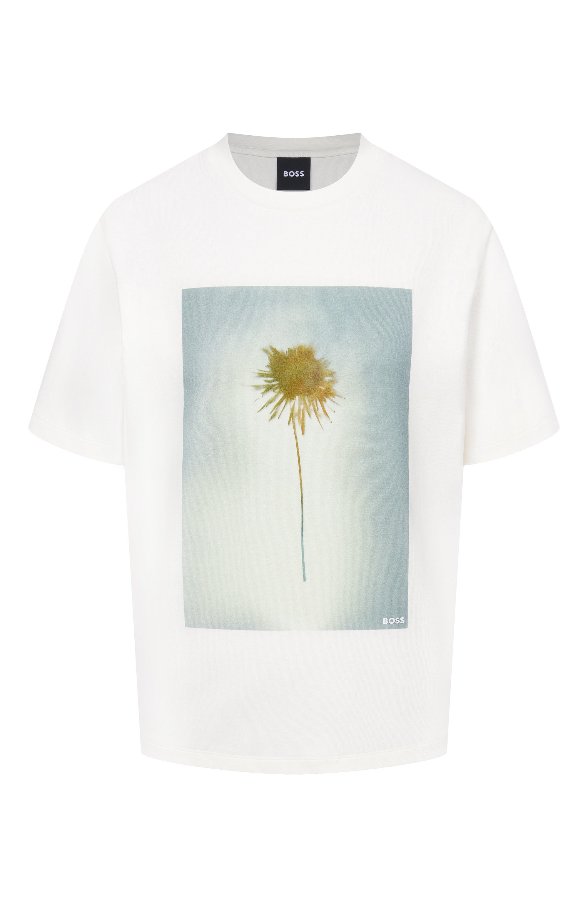 Хлопковая футболка BOSS, арт. 50563277, фото 1
