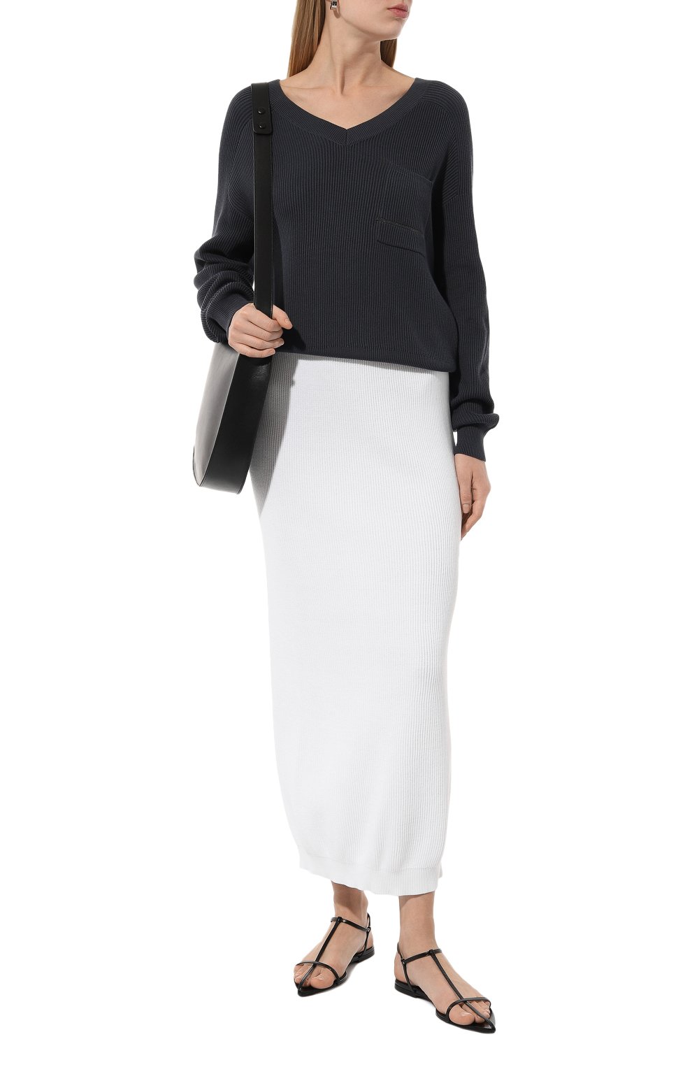 Хлопковая юбка BRUNELLO CUCINELLI, арт. M1919B1307, фото 2