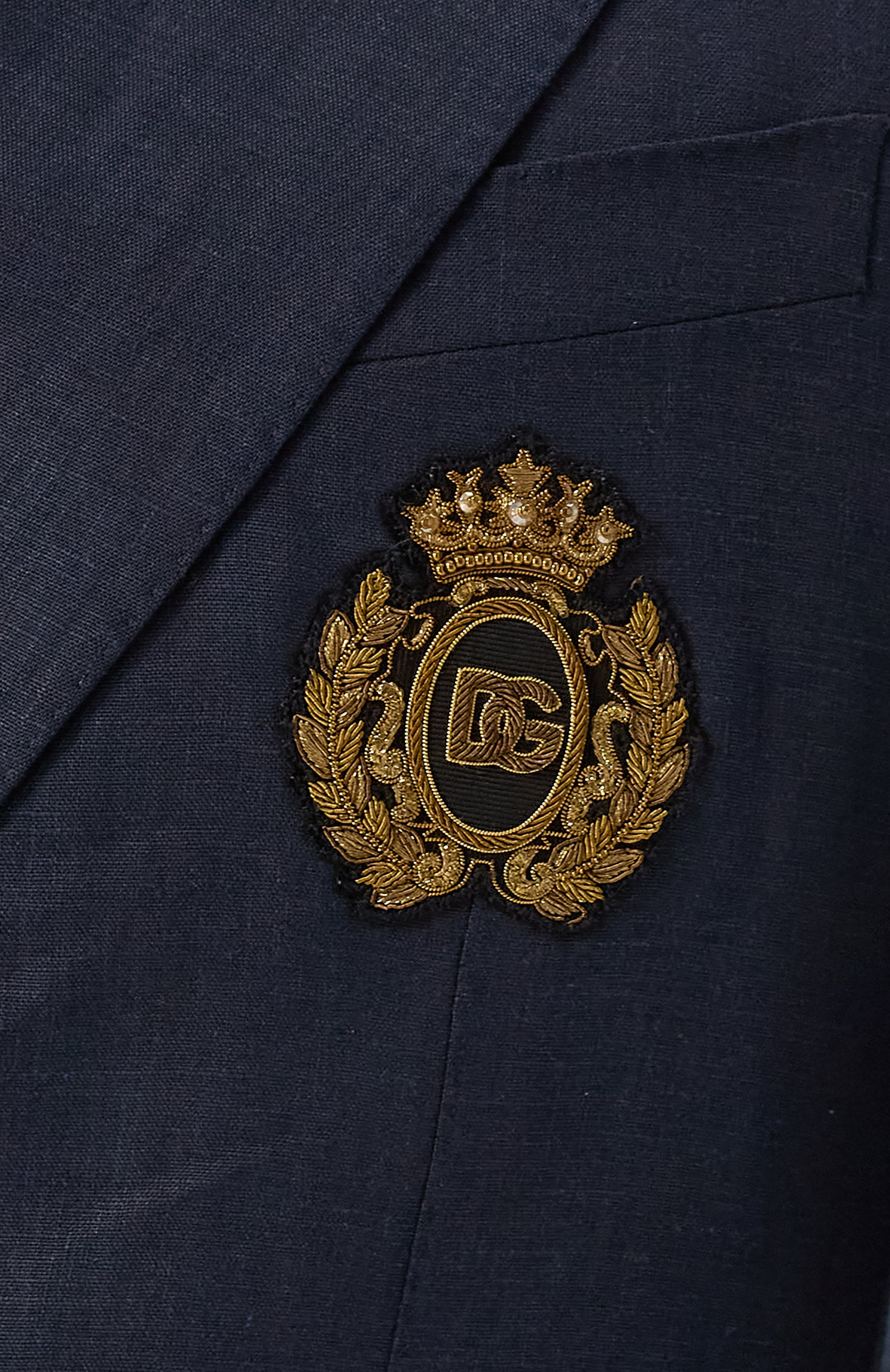 Льняной пиджак DOLCE & GABBANA, арт. G2TJ2Z/FU4K6, фото 8