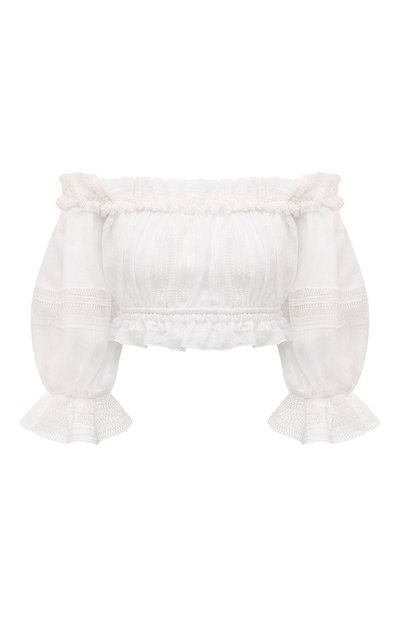Женский льняной топ ERMANNO SCERVINO, арт. D384L300NZF