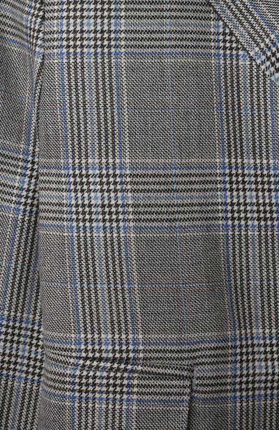Шерстяной пиджак DOLCE & GABBANA серого цвета по цене 57550 руб., арт. L11J66/FQ2MG, фото 3 Шерстяной пиджак DOLCE & GABBANA, арт. L11J66/FQ2MG, фото 3