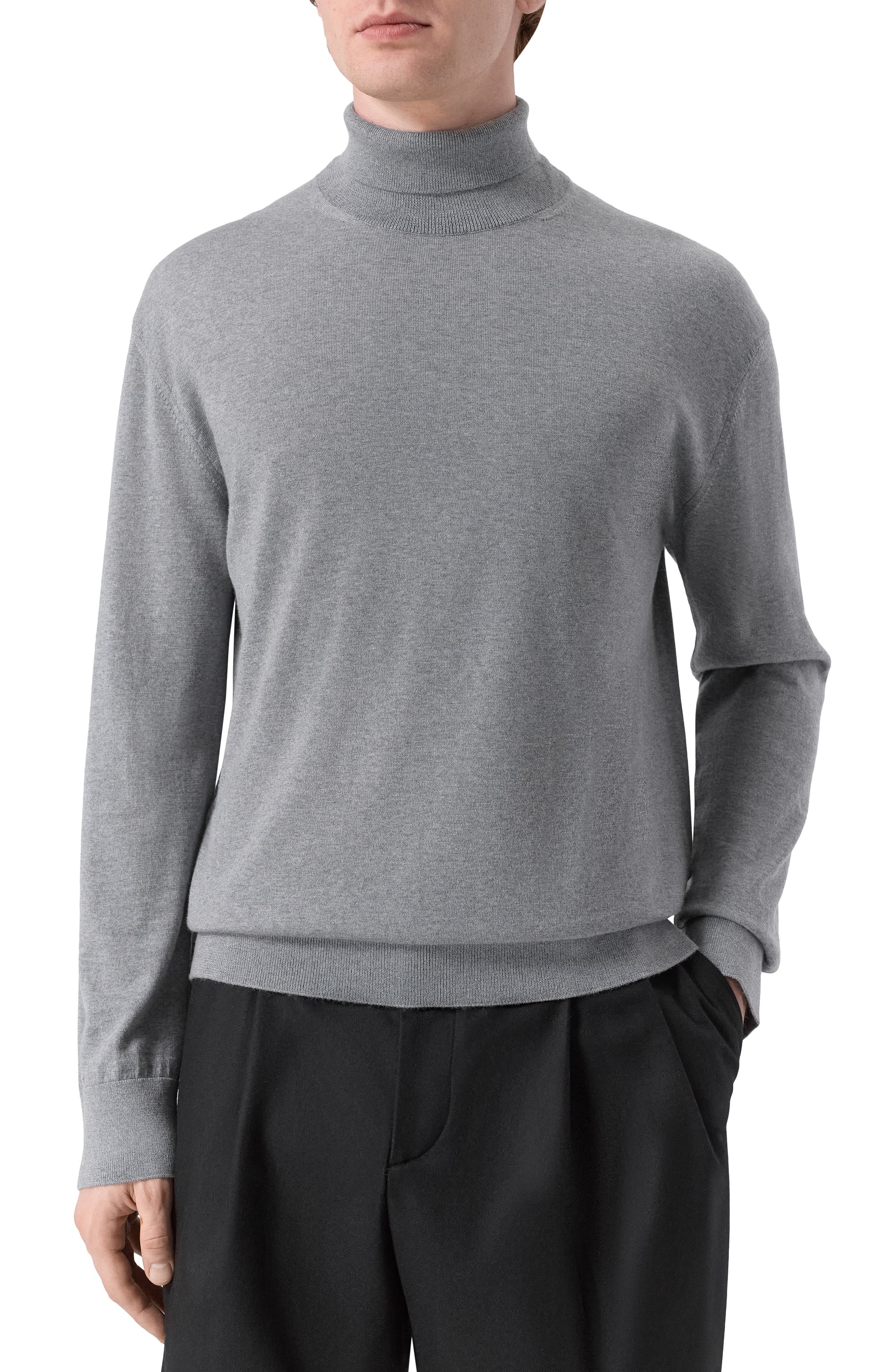 Водолазка из шерсти и кашемира LANEUS, арт. F5LAMATN278, фото 3