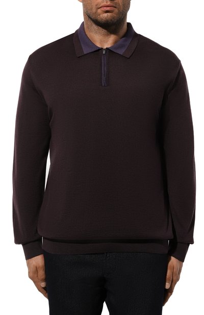 Поло из кашемира и шелка ZILLI, арт. KZP001M0330VBJS00/62, фото 3