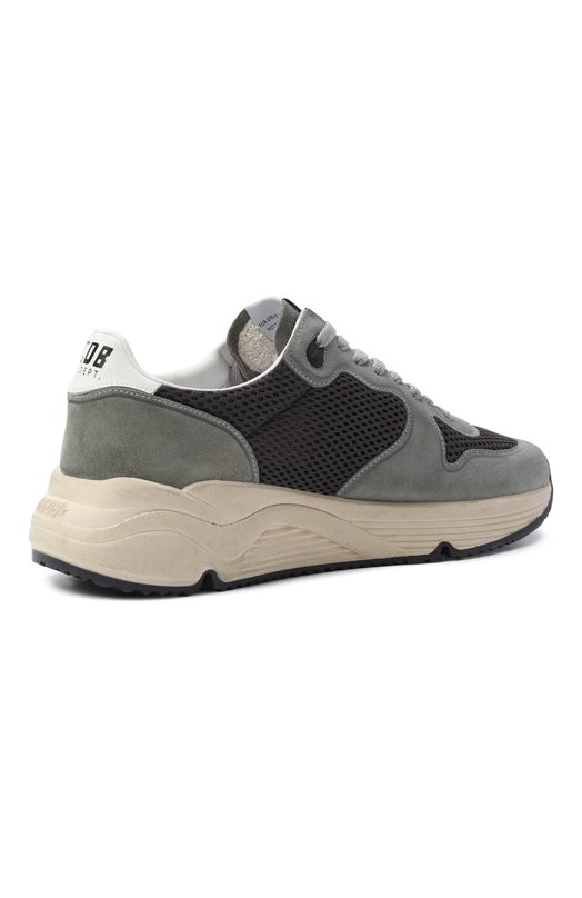 Комбинированные кроссовки Running Sole Golden Goose Deluxe Brand GMF00126.F007576 Серый  GMF00126.F007576 Фото 5
