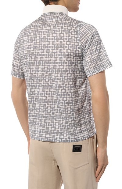 Хлопковое поло ZILLI, арт. KBP002M0110VZLU00, фото 4