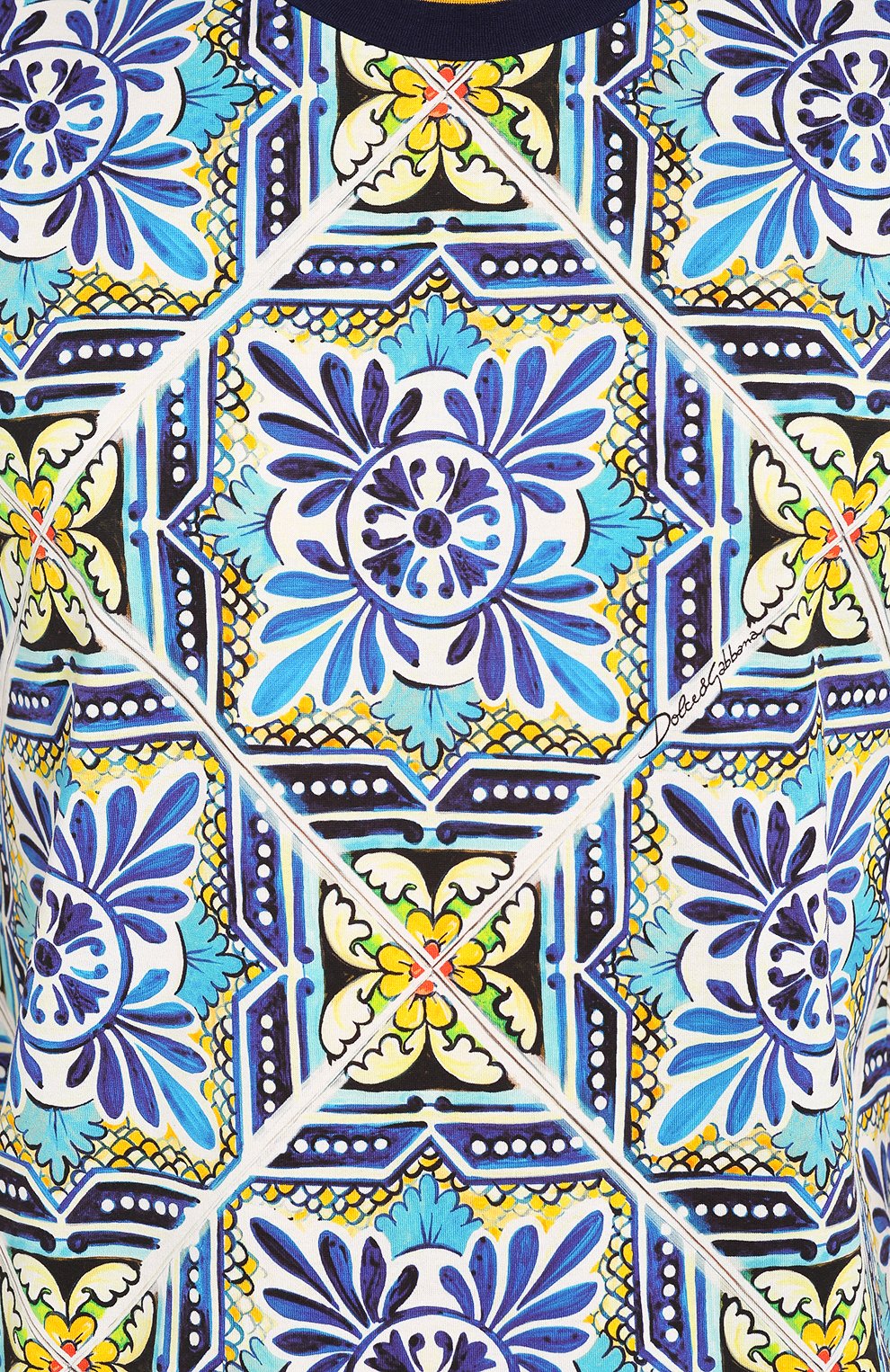 Хлопковая футболка DOLCE & GABBANA, арт. G8KD0T/HS7B4, фото 5