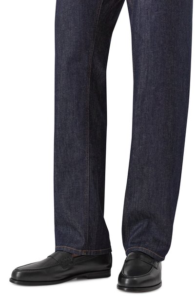 Кожаные пенни-лоферы DOUCAL'S, арт. DU3397MARIUY259N, фото 3