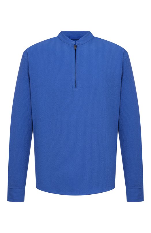 Хлопковая рубашка MVST M26.2PM.B020/F133 SEERSUCKER Синий M26.2PM.B020/F133 SEERSUCKER