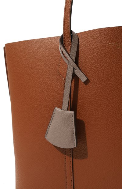 Сумка-тоут perry TORY BURCH коричневого цвета по цене 69950 руб., арт. 81932, фото 3 Сумка-тоут perry TORY BURCH, арт. 81932, фото 3