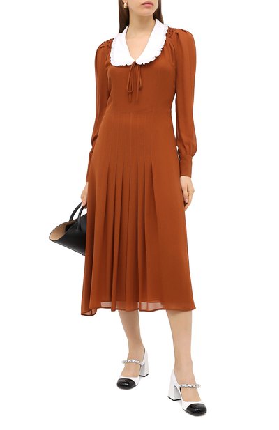 Кожаные туфли MIU MIU, арт. 5I248D/ZAZ, фото 2